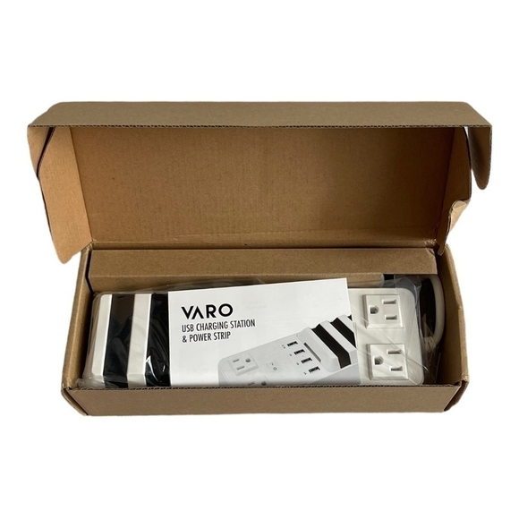 NIB Charging Station VARO Rapid-Charging USB Docking Station and Power Strip - Picture 3 of 6